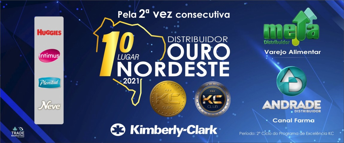 PRÊMIO KIMBERLY-CLARK - DISTRIBUIDOR DE OURO 2021
